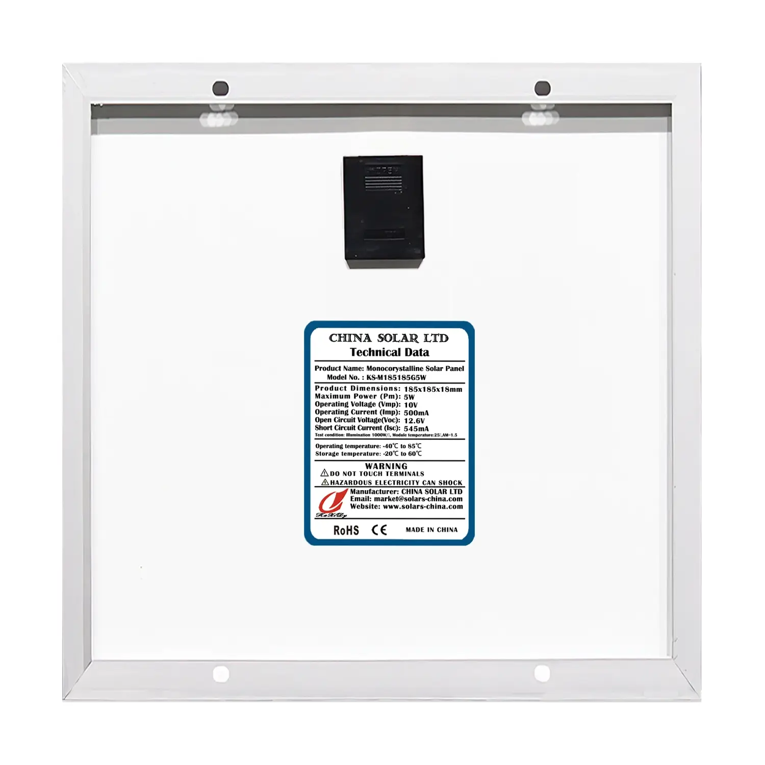 paneles solares 5W