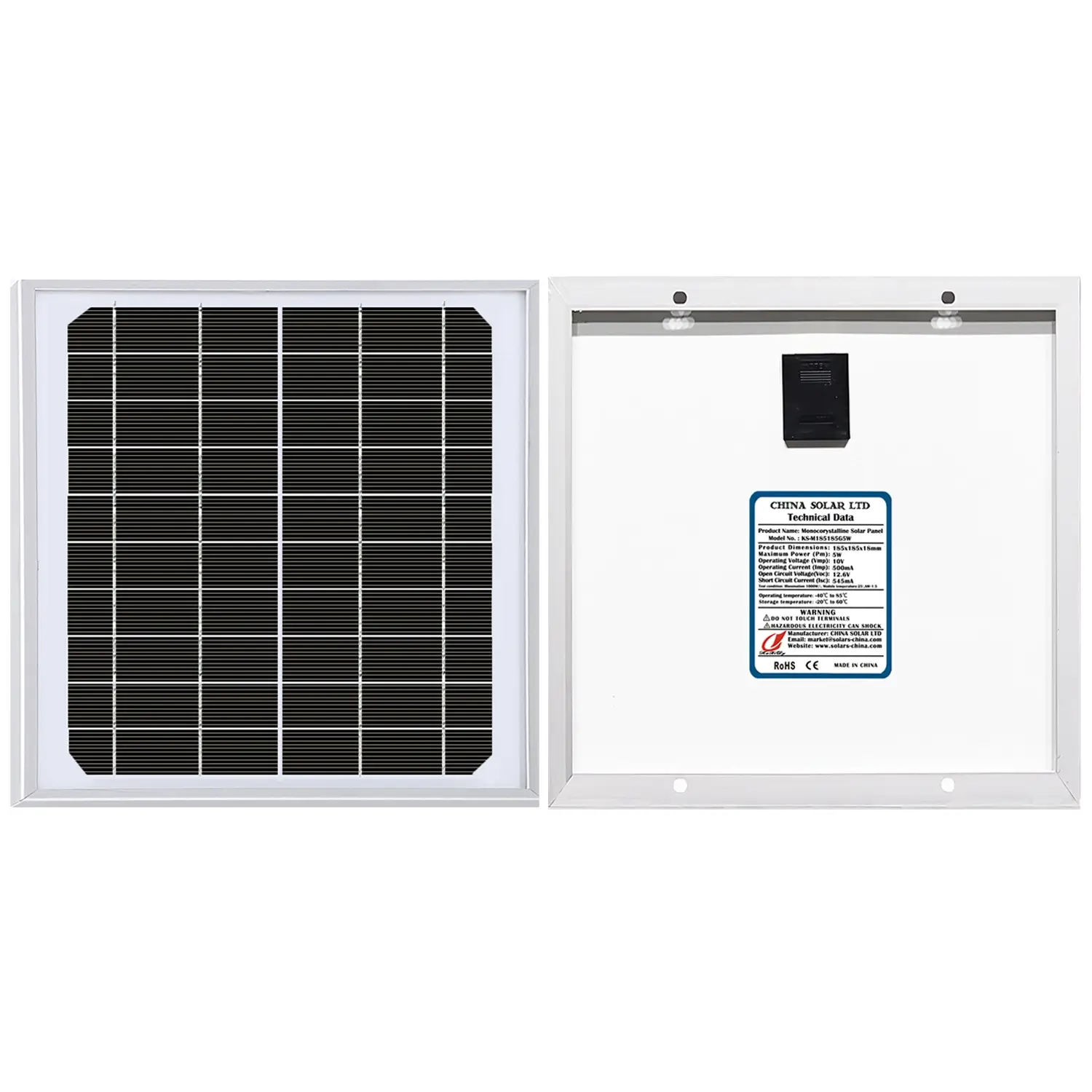 módulos solares 5W