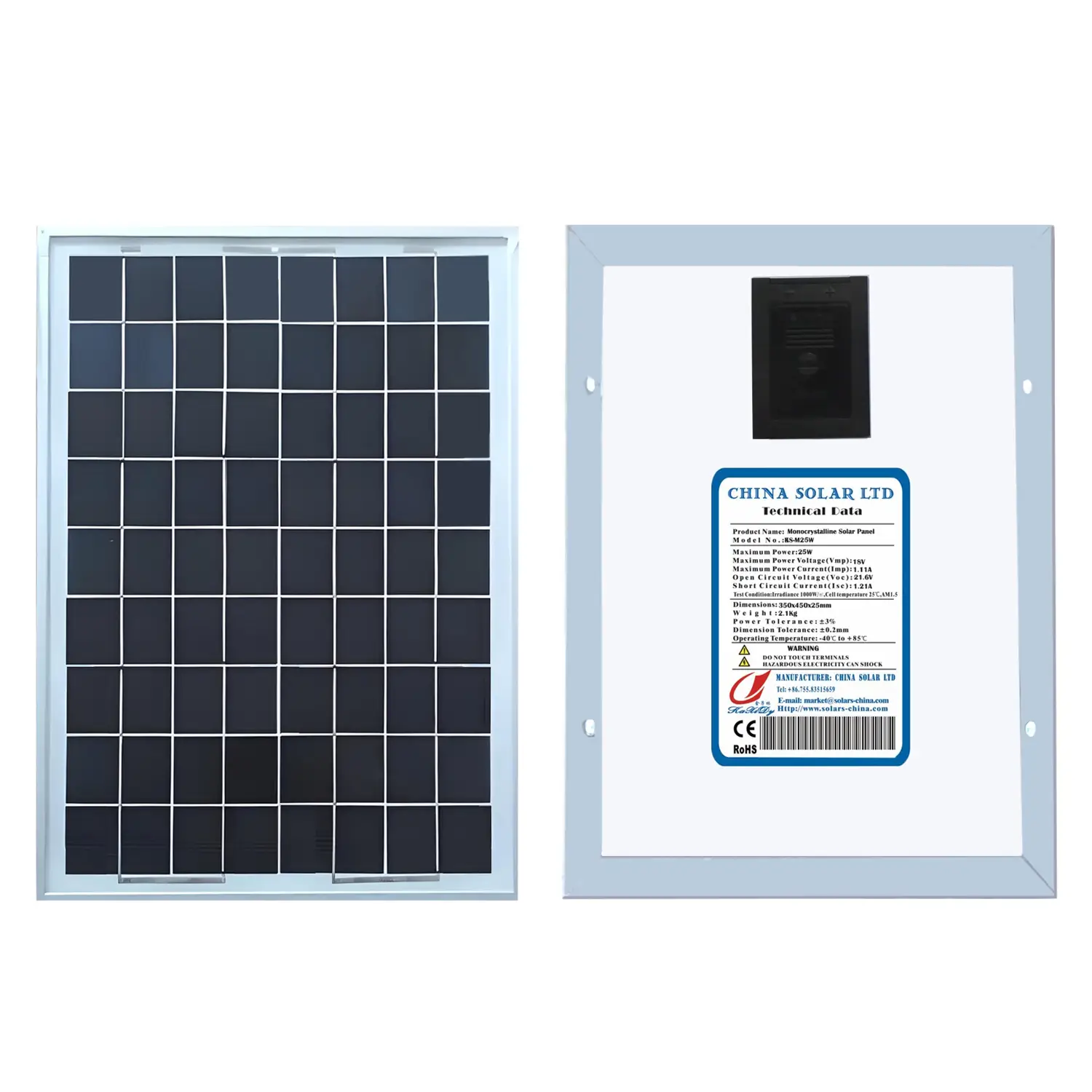 Güneş Paneli Modülü 20W