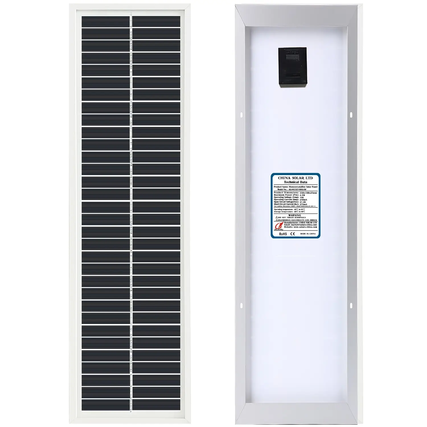 módulos solares 6W