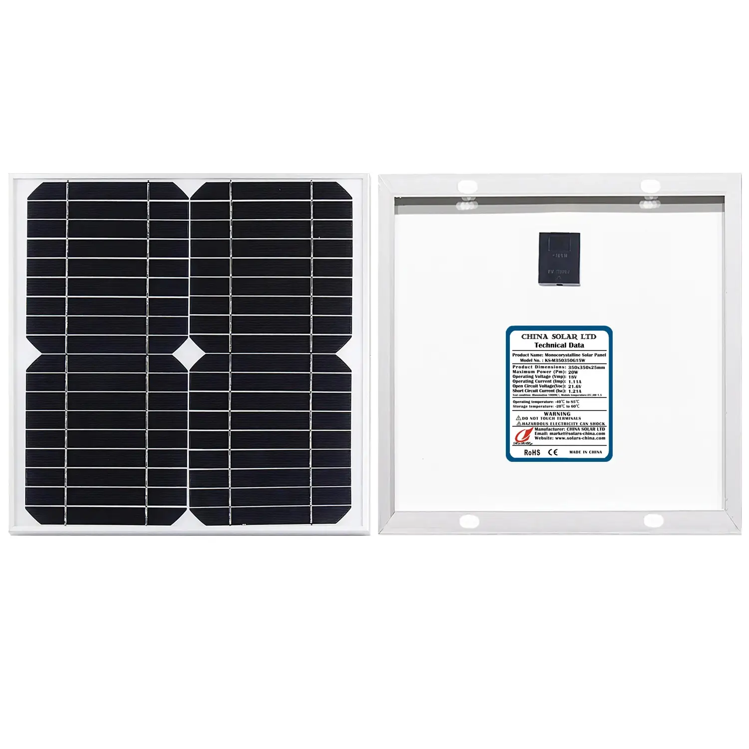 PV solarmodule 20W