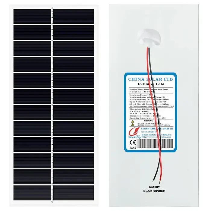 6V small solar panel