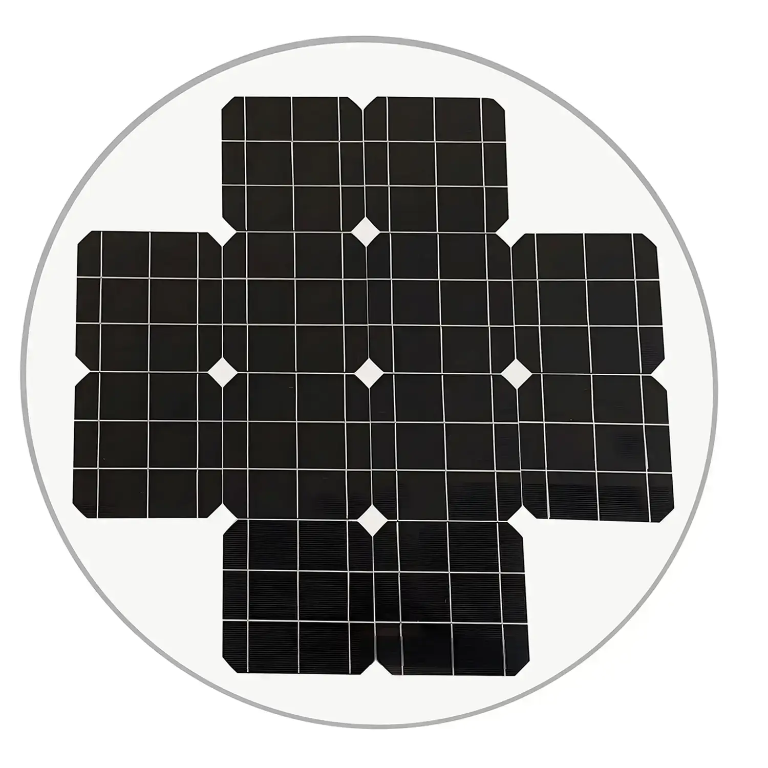 60W Kreisförmiges Solarpanel