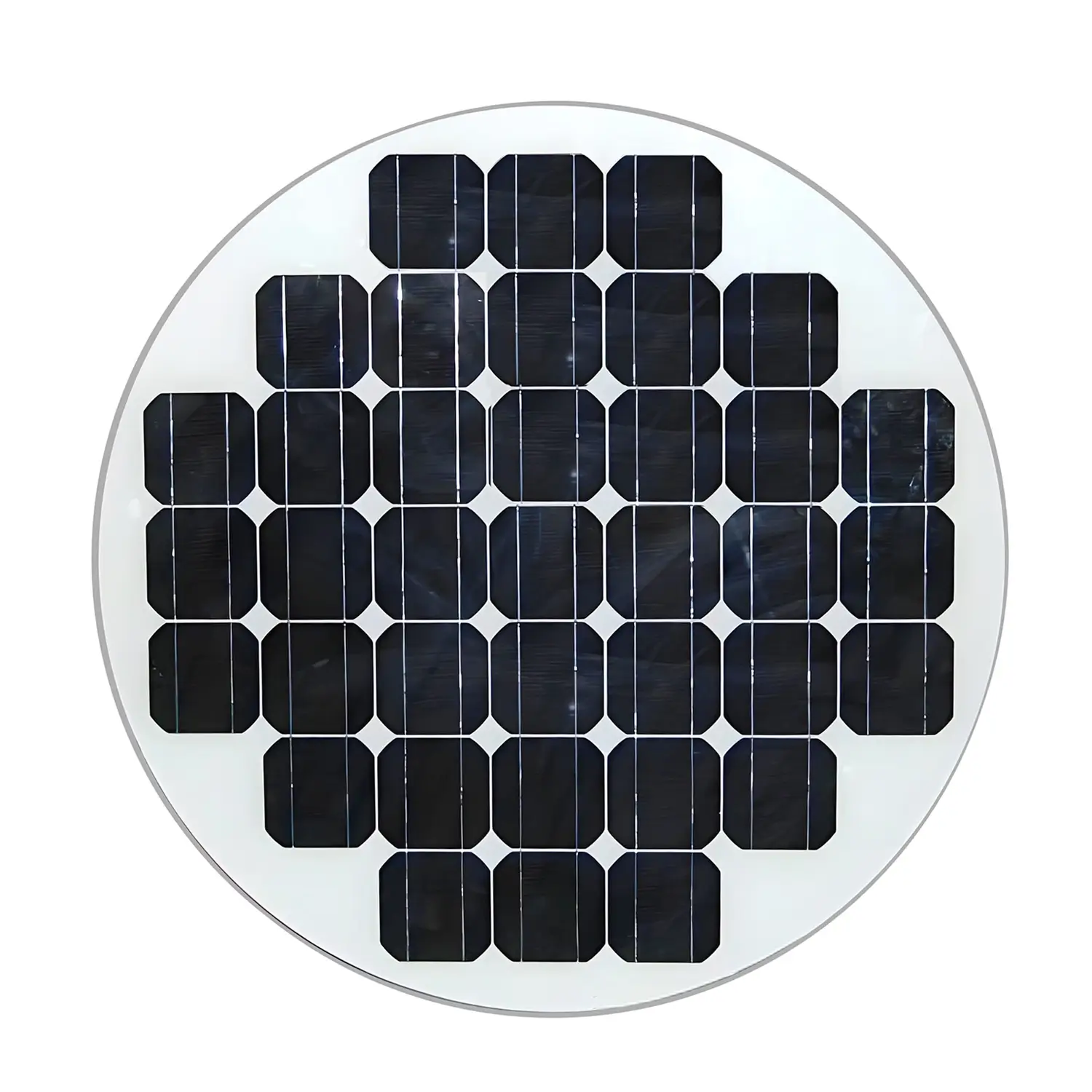 80W Yuvarlak Fotovoltaik Panel