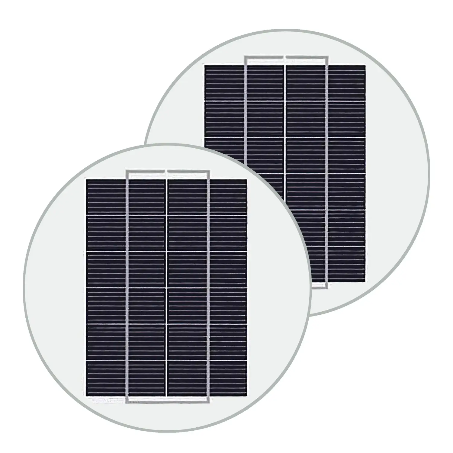 6W panouri solare circulare
